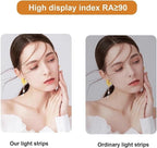 Round LED Bathroom Mirror, Wall Mounted Mirror with Demister Pad 3 Dimmable Color, Backlit Makeup Mirror, for Bathroom, Vanity, Bedroom(60cm/23.6in)