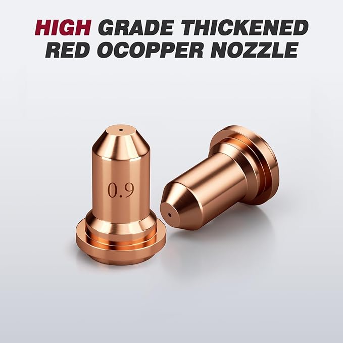 ARCCAPTAIN 23Pcs IPT60 Plasma Cutter Torch Consumables, .035" Plasma Cutter Accessories for ARCCAPTAIN CUT55 NON-HF, CUT55 MP and CUT60 Non-HF, Work with 30-40A Current
