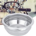 GOTOTOP Coffee Filter, Stainless Steel Filter Basket for 58mm SemiAutomatic Machines, Perfect for Home Baristas and Coffee Shops (For two persons)