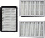 EZ SPARES 3 PCS Replacement for Kenmore EF2 (EF-2) Exhaust HEPA Vacuum Replacement Filter Compares to 86880 and for Panasonic MC-V194H HEPA Filter