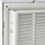 Venti Air 14" X 25" Steel Return Air Filter Grille - Removable Face/Door for 1 inch Filters - HVAC Duct Cover Grill (2-3 Business Day Delivery) [Outer Dimension: 16.5"W X 27.5" H]