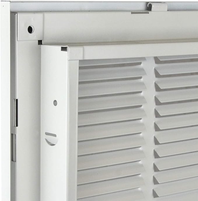 Venti Air 14" X 25" Steel Return Air Filter Grille - Removable Face/Door for 1 inch Filters - HVAC Duct Cover Grill (2-3 Business Day Delivery) [Outer Dimension: 16.5"W X 27.5" H]