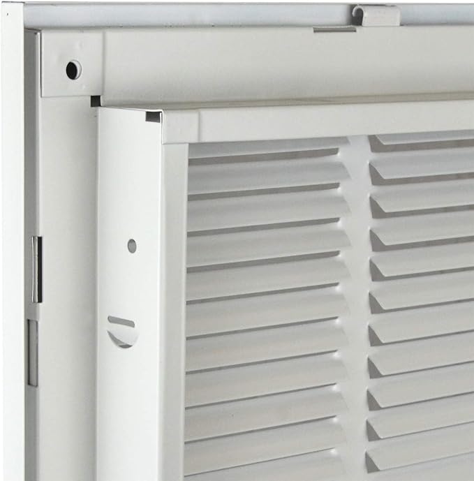 Venti Air 12" X 24" Steel Return Air Filter Grille - Removable Face/Door for 1 inch Filters - HVAC Duct Cover Grill (2-3 Business Day Delivery) [Outer Dimension: 14.5"W X 26.5" H]