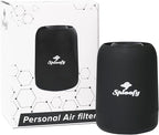 Sploofy PRO II - Personal Smoke Air filter - With Replaceable Cartridge - Trap Smoke and Odor - up to 500 uses (Black)