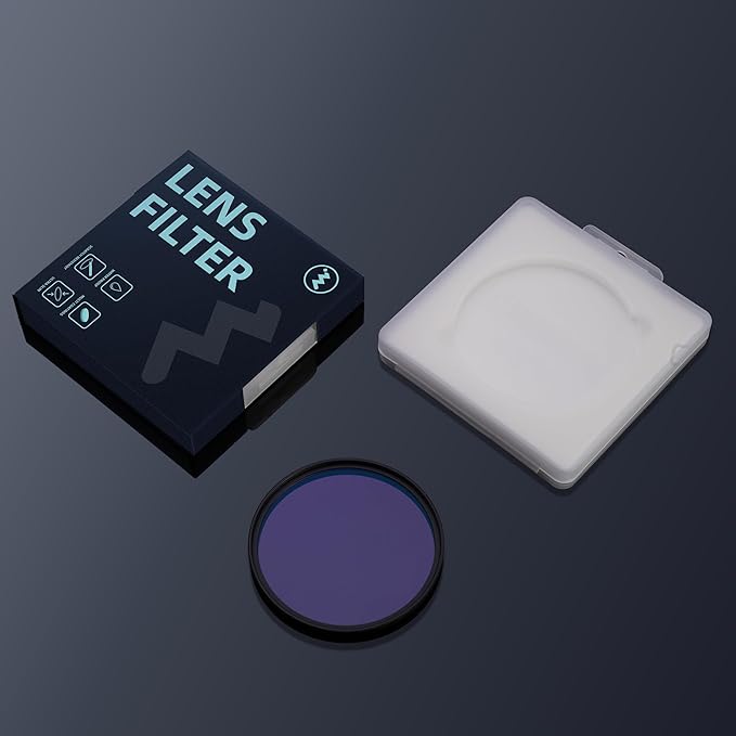 Walking Way 52mm Natural Night Filter for Light Pollution Reduction Nano-Coated Optical Glass for Night Sky/Astrophotography/Star Clarity Anti-Light Pollution Filter