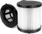 Suitable for DeWalt DCV580/DCV581H Vacuum Filter Replacement, Pack of 2