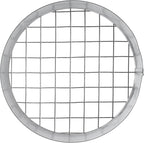 Repa Market Ø5 Inch Duct Cover – Galvanized Steel Round Duct Cap with Mesh Screen – HVAC Exhaust or Intake Vent – Exterior Pipe Air Outlet – Spiral Ventilation Ducting Metal End Plug