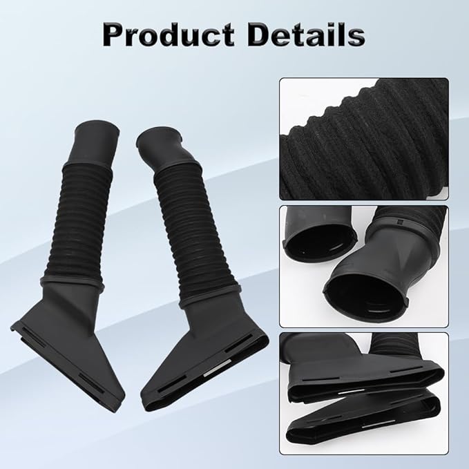 Air Intake Hose Compatible with 2014-2017 Mercedes-Benz S550, 2014-2017 S63 AMG W217 W222, Replacement for A2780904982 A2780905082- Left & Right