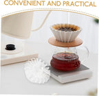 KICHOUSE Coffee Filter Holder for Optimal Extraction Design for Easy Brewing Compact Portable Accessory for Home Office and Travel Use