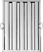 New Star Foodservice 54408 Stainless Steel Hood Filter 20" W x 25" H, Set of 6