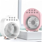 Cabilock 1pc Usb Desktop Air Cooler Conditioner Fan Multi-filtering Compact Design for Clean Office Outdoors