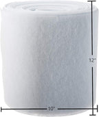 NORTHWEST ENTERPRISES Vent Filters Media Roll, 25ft x 12in x 1/8in Cut to Fit Vent Filters for Home and Business. Electrostatic Air Filter Media Roll for HVAC, AC & Heating, RV's, Mobile Homes & More.