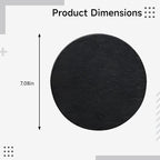12 Pcs Activated Carbon Filters For Trash Can, Odor Absorbing Replacement Cartridges, 0.2 In / 0.5 Cm, For Compost Bucket And Litter Box