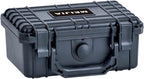 MEIJIA Portable All Weather IP67 Waterproof Protective Case, Hard Case,Camera Case With Customizable Foam,Fit Use of Drones, Cameras,Equipments (Black, 8.12x6.56x3.56inches)