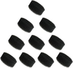 10 Pack Intake Filter Replacement for Air Compressor, 2" Round, Universal Fits for Craftsman, Porter Cable, DeVilbiss