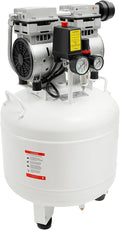 750W 40L Dental Medical Oil-Free Air Compressor, 115PSI 165L/min All-Copper Motor Portable Silent Oil-Free Air Compressor Detachable Air Compressor For Dental Equipment Spray Guns Nail Guns
