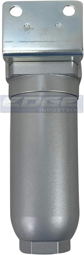 EDGE INDUSTRIAL HEAVY DUTY IN LINE DESICCANT AIR DRYER WITH METAL BOWL, FOR COMPRESSED AIR, DRY AIR FOR PNEUMATIC TOOLS (1" NPT)