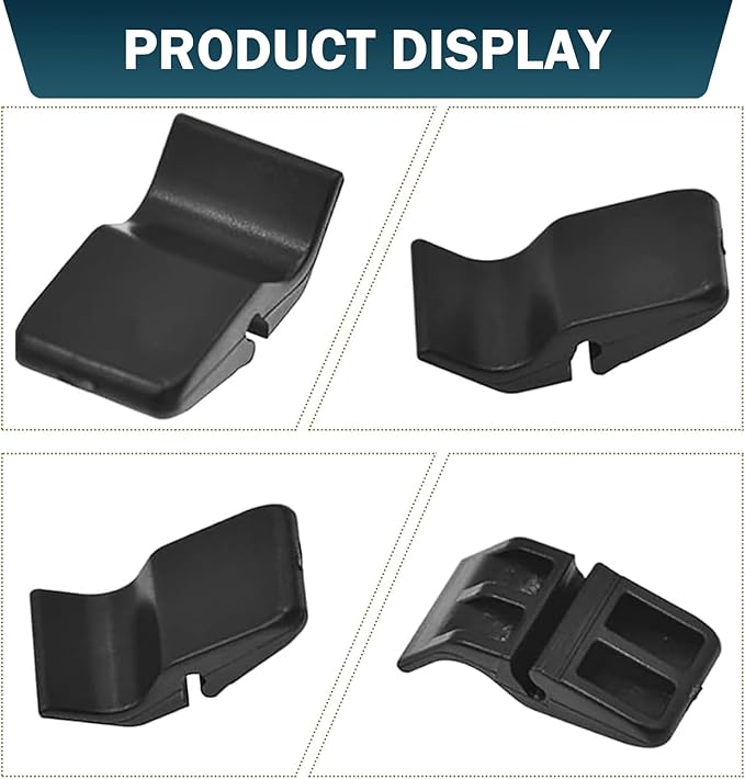 leechio 2 PCS Automotive Air Filter Housing Clip, Air Grille Top Cover Buckle, for Honda Fit 2009-2020, Insight 2000-2006, Accord 2018-2022 Air Cleaner Accessories Clip (Black)