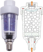 Interstate Pneumatics WR1420 1/4 Inch Mini In-Line Desiccant Air Filter/Dryer
