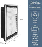 Engine Air Filter Compatible with Subaru B9 Tribeca, Forester, Impreza, Legacy, Outback, and Tribeca Models | Direct Replacement for Denso Part #143-3199