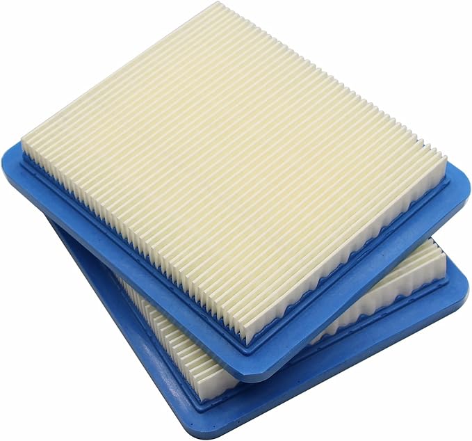 491588s Air Filter, Compatible with Briggs 491588, Toro 20332, Craftsman 3364, Premium Lawn Mower Air Cleaner (2Pcs)
