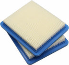 491588s Air Filter, Compatible with Briggs 491588, Toro 20332, Craftsman 3364, Premium Lawn Mower Air Cleaner (2Pcs)