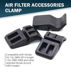 leechio 2 PCS Automotive Air Filter Housing Clip, Air Grille Top Cover Buckle, for Honda Fit 2009-2020, Insight 2000-2006, Accord 2018-2022 Air Cleaner Accessories Clip (Black)