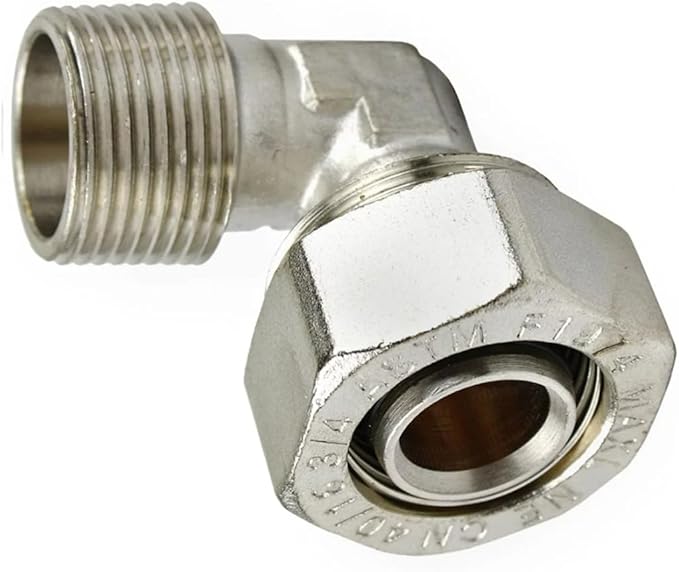 Replace parts RapidAir MaxLINE 90 Degree Elbow Fitting 3/4 Tubing x 3/4" Male NPT maxline rapidair Air M8088