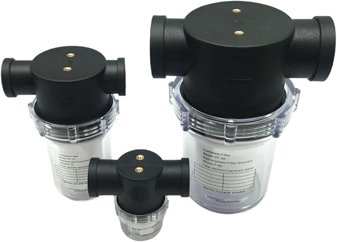 Vacuum pump filter,VF10,VF15,VF25 VF40 large flow negative pressure vacuum air filter pneumaitc filter(VF25 1PCS)