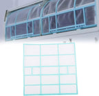 Air Conditioner Filter for Hanging Indoor Unit, Anti-Dust Plastic Mesh Filter Screen Compatible with Hualing Split System Air Conditioners(32.5 * 32cm)