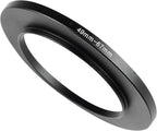 49-67mm Metal Step-Up Ring Adapter Compatible with Mirrorless Cameras DSLR Lens, UV CPL ND Filter Thread Converter, Black