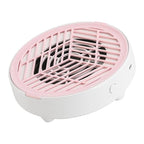 Nail Dust-Collector Filter for Nail Techs, Rechargeable Nail-Dust-Collector Sheets, Low Noise & Ergonomic Handle Design, Powerful Nails-Fan Nails-Tech-Must Haves for Gel Polish, Salon & Home Use