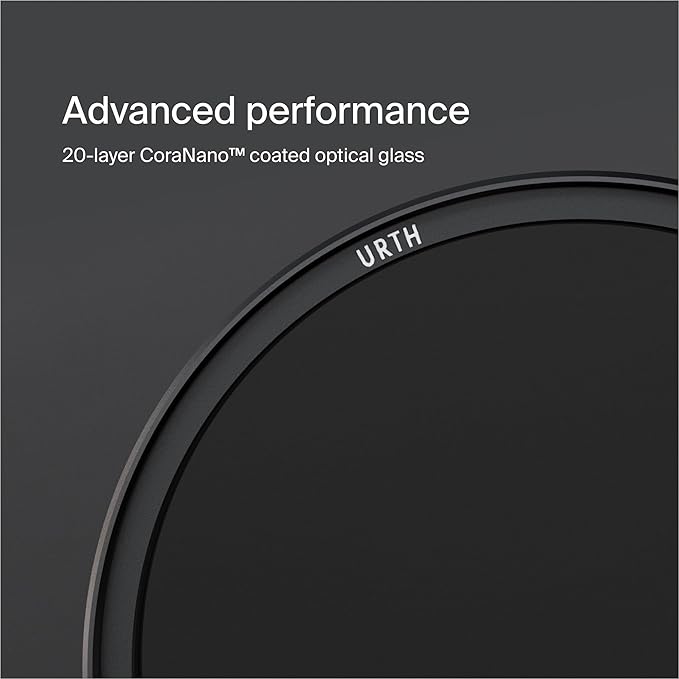 Urth 55mm Magnetic Ethereal White Mist ¼ Diffusion Lens Filter (Plus) — Cinematic Effect, 20-Layer Nano-Coated Light Dispersing Particles