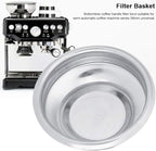 GOTOTOP Coffee Filter, Stainless Steel Filter Basket for 58mm SemiAutomatic Machines, Perfect for Home Baristas and Coffee Shops (Single serving)