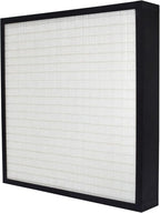 24x24x4 Mini-Pleat Synthetic Panel Air Filter – 4” – Single Header Plastic Frame – MERV 15 ASHRAE 52.2 – High-Efficiency HVAC Filter for Commercial & Industrial Use – (Pack of 3)