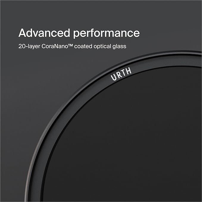 Urth 77mm Magnetic Ethereal Black Mist ¹⁄₁ Diffusion Lens Filter (Plus) — Cinematic Effect, 20-Layer Nano-Coated Light Dispersing Particles