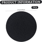 Compost Bin Filter 7Pcs 7 Inch Activated Charcoal Filters for Compost Bucket Round Replacement Deodorant Charcoal Filter for, Bags