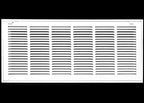 HVAC Premium 28 x 12 Duct Opening Steel Return Air Filter Grille, for 1-inch Filter, Removable Door, Flat Stamped HVAC Vent Cover Grille, Outer Dimensions 30.5 x 14.5