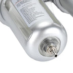 1/4 Inch Aluminum Alloy Air Filter Pressure Regulator, Compressed Air Line Filter, Oil Water Separator with Dial for Easy Pressure Adjustment, Efficient Filtration System for Pneum