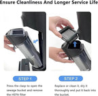 Compatible For TINECO 3.0 Spare Parts Floor Scrubber Roller Brush Filter Accessories Cordless Wet Dry Robot Vacuum Cleaner(A)
