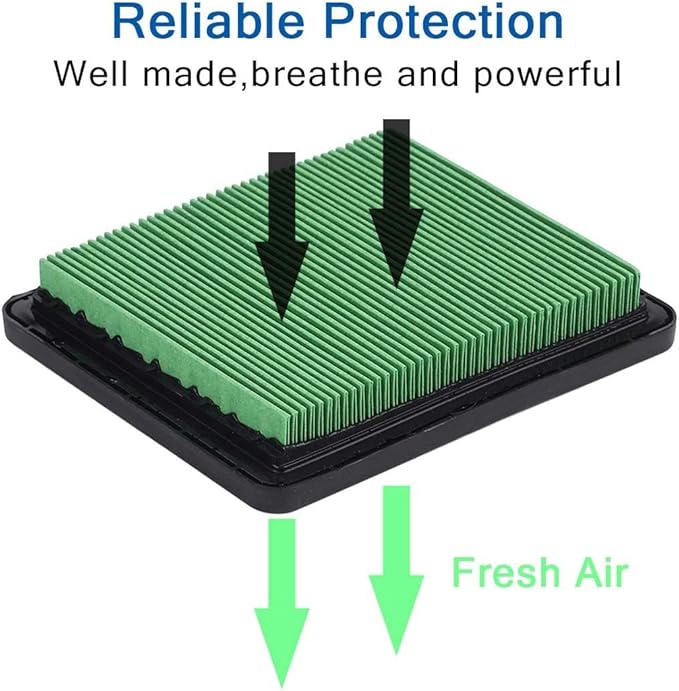 17211-ZL8-023 Air Filter for Honda GC135 GCV135 GC160 GCV160 GC190 GCV190 Engine 17211-ZL8-003 17211-Zl8-000 2Pack
