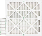 Glasfloss ZL 22x22x1 MERV 13 (FPR 10) Air Filters for AC and Furnace. Case of 12. Actual Size: 21-1/2 x 21-1/2 x 7/8
