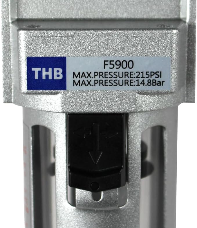 3/8" Compressed Air In Line Moisture/Water Filter Trap