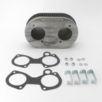 KIPA Air Filter assembly For arbuertor DCOE 40DCOE 45DCOE 48DCOE 40 45 45 mm Stainless Plate washable filter element 1 3/4" Tall With Mounting gasket hardware 56-1310 OEM # 99217.517 99217517