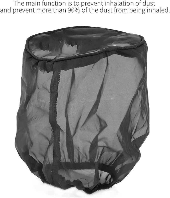 Air Filter Wrap, Universal Car Cold Air Filter Protective Cover Dustproof, Air Intake Filter Sock Cover for High Flow Air Intake Filters（Small）