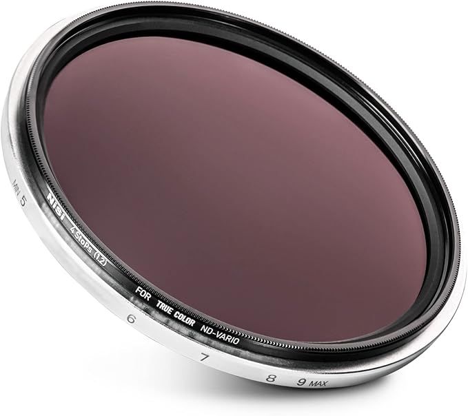 NiSi - 82mm Swift System VND Mist Kit, 1-5 Stop True Color Variable Neutral Density Filter, Swift Adapter Ring, Two Friction-Mounted Filters (ND16 4-Stop, Black Mist 1/4), Photography and Videography