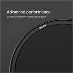 Urth 43mm Magnetic Ethereal Black Mist ½ Diffusion Lens Filter (Plus) — Cinematic Effect, 20-Layer Nano-Coated Light Dispersing Particles