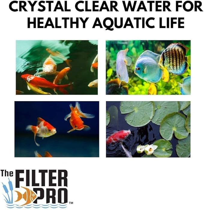 Cut Replacement Skimmer Mat Beige Coarse Filter Media to Fit Popular Brands, Made in USA (14" x 18" x 1.25" Thick - 3 Pack)
