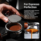 watchget 51mm Espresso Puck Screen Reusable Mesh Coffee Filter 0.8mm Thickness Puck Screen Stainless Steel Lower Shower Screen for 51mm Protafilter Basket