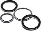 NiSi - Brass Pro 40.5mm to 49mm Step-Up Ring - Threaded Stepping Adapter Ring, 40.5mm Male Lens Attachment 49mm Female Filter and Accessory Thread, Matte Black Finish, Prevent Reflections, Brass Alloy